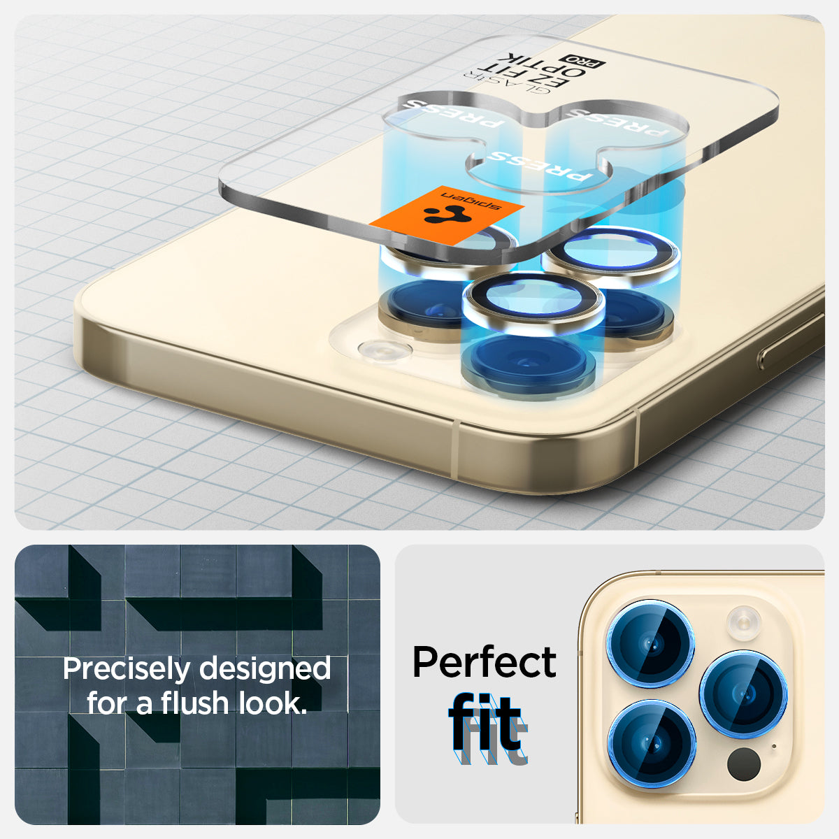 iPhone 14 Series - EZ Fit Optik Pro Lens Protector