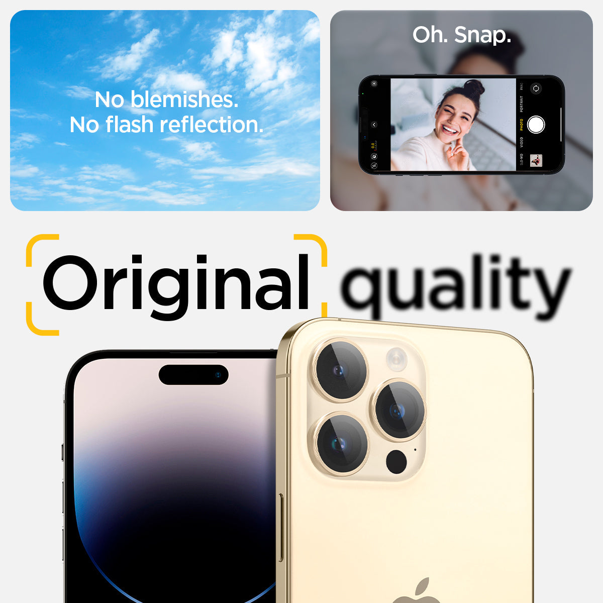 iPhone 14 Series - EZ Fit Optik Pro Lens Protector