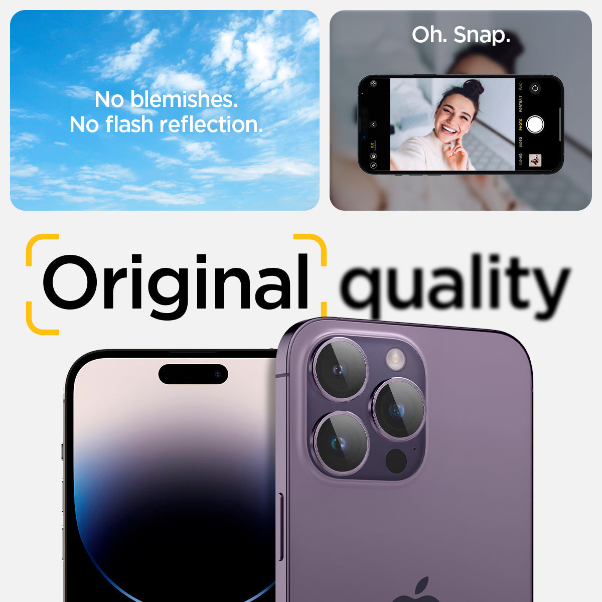 iPhone 14 Series - EZ Fit Optik Pro Lens Protector