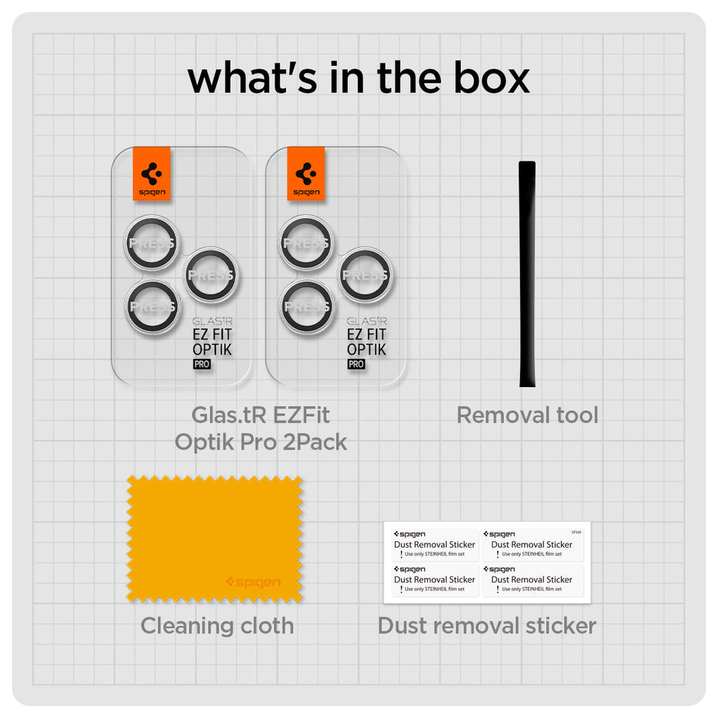 iPhone 14 Series - EZ Fit Optik Pro Lens Protector