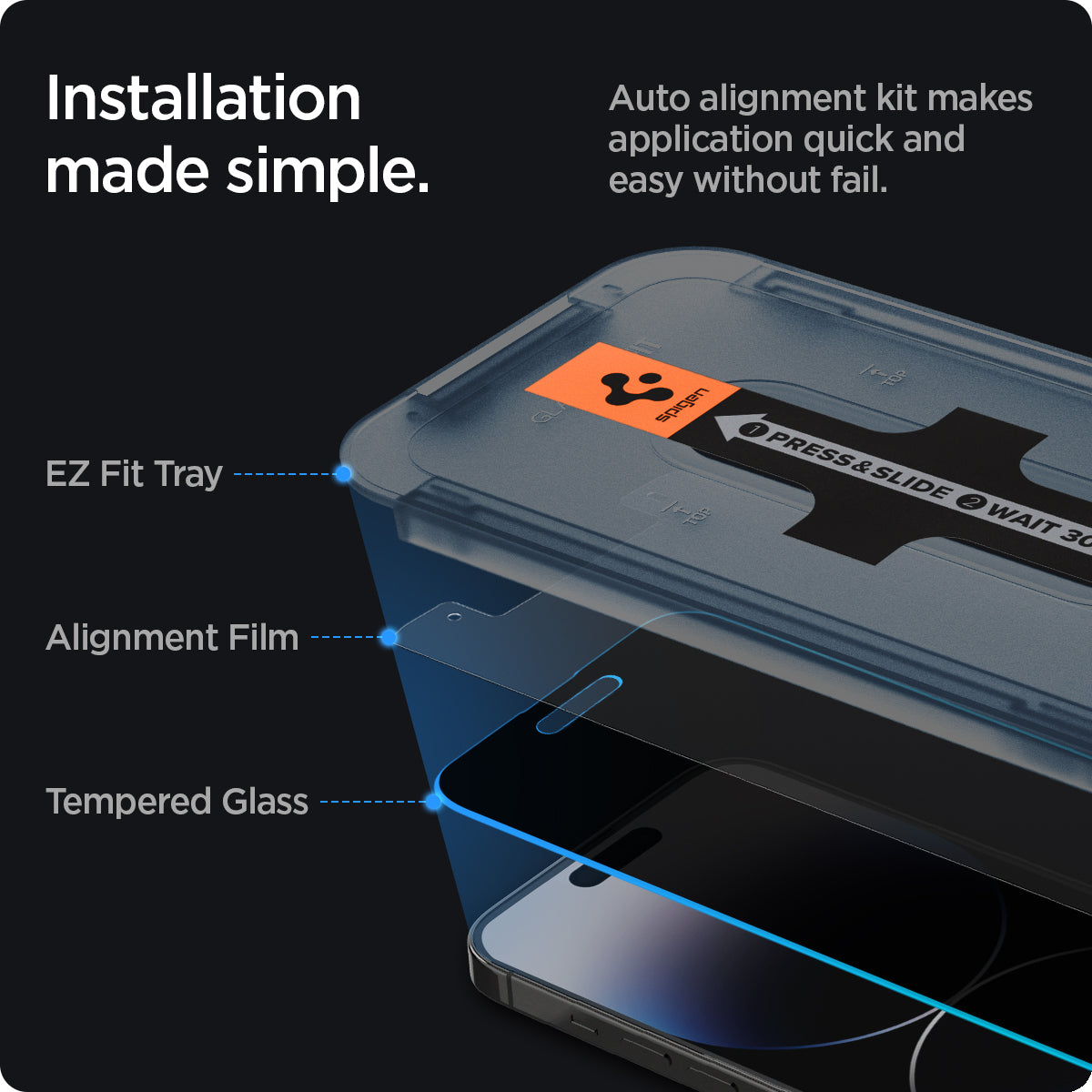 iPhone 14 Series - EZ Fit GLAS.tR Privacy