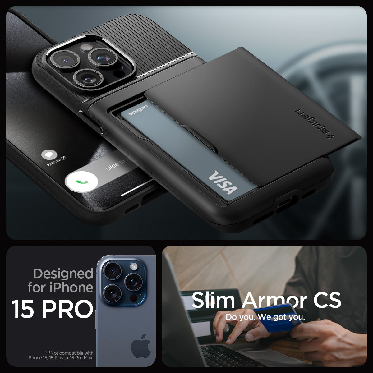 iPhone 15 Series - Slim Armor CS