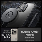 iPhone 15 Series - Rugged Armor (Mag Fit)