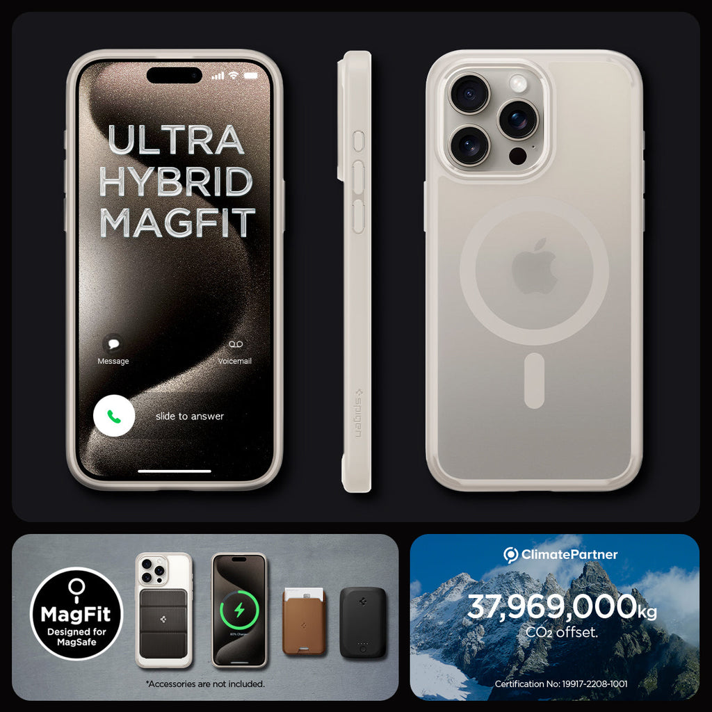 iPhone 15 Series - Ultra Hybrid Zero One (Mag Fit)