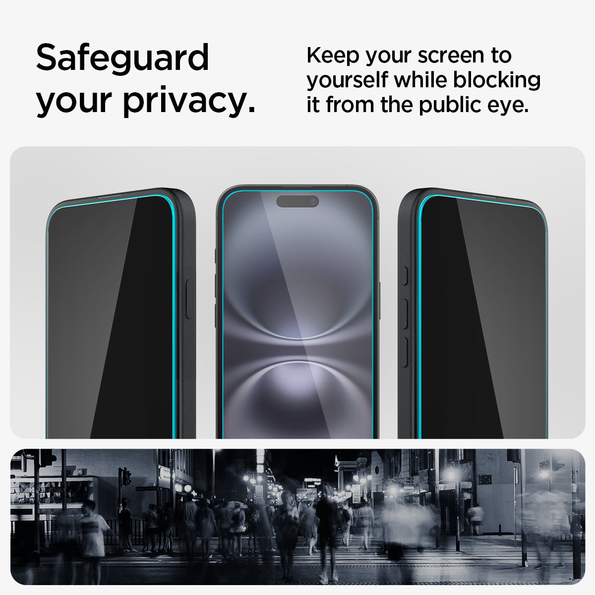 iPhone 16 Series - GLAS.tR EZ Fit | Privacy