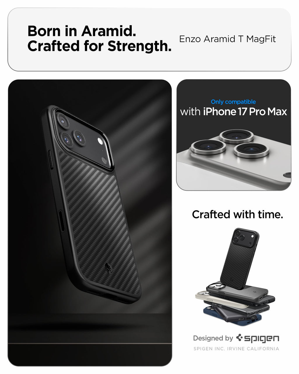 iPhone 17 Series - Enzo Aramid T (Mag Fit)