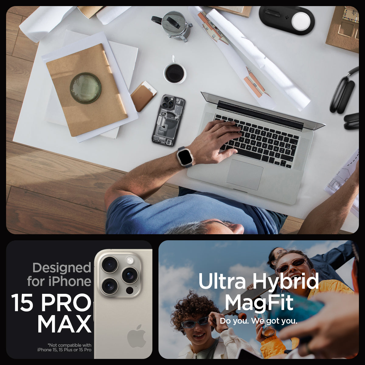 iPhone 15 Series - Ultra Hybrid Zero One (Mag Fit)