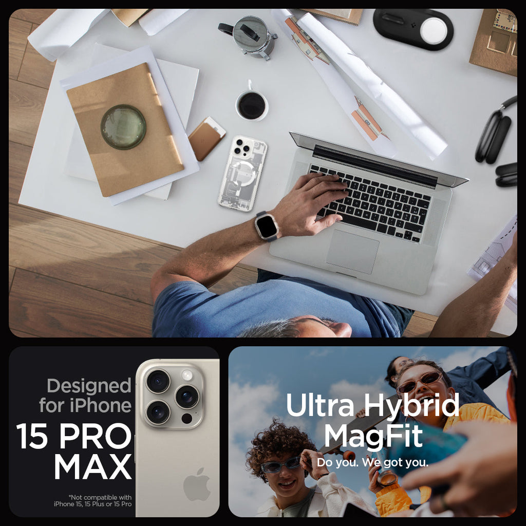 iPhone 15 Series - Ultra Hybrid Zero One (Mag Fit)