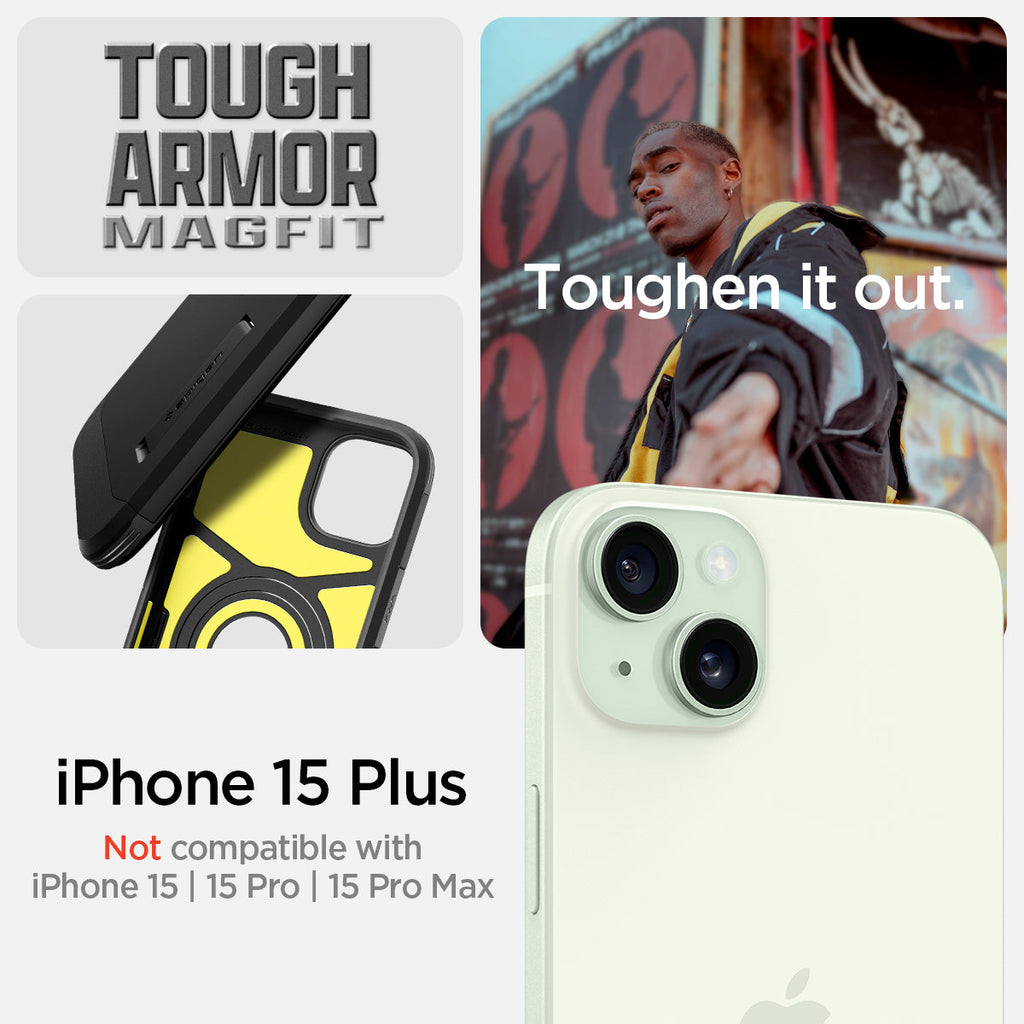 iPhone 15 Series - Tough Armor (Mag Fit)