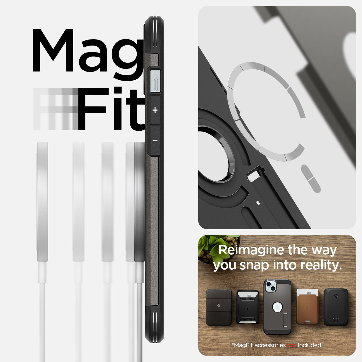 iPhone 15 Series - Tough Armor (Mag Fit)