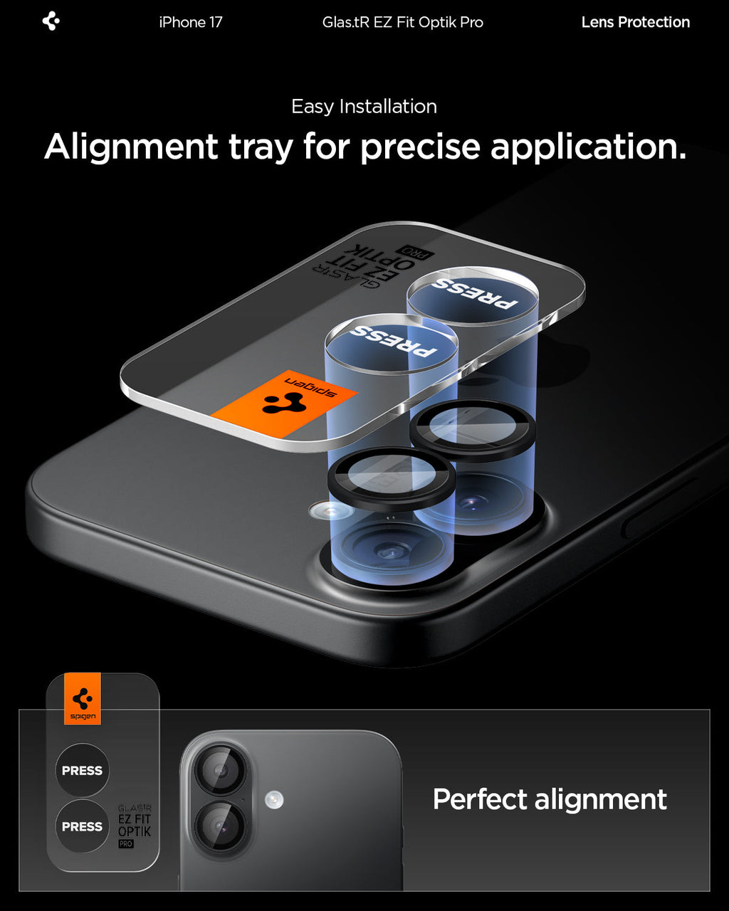 iPhone 17 Series - Optik Pro EZ Fit Lens Protector