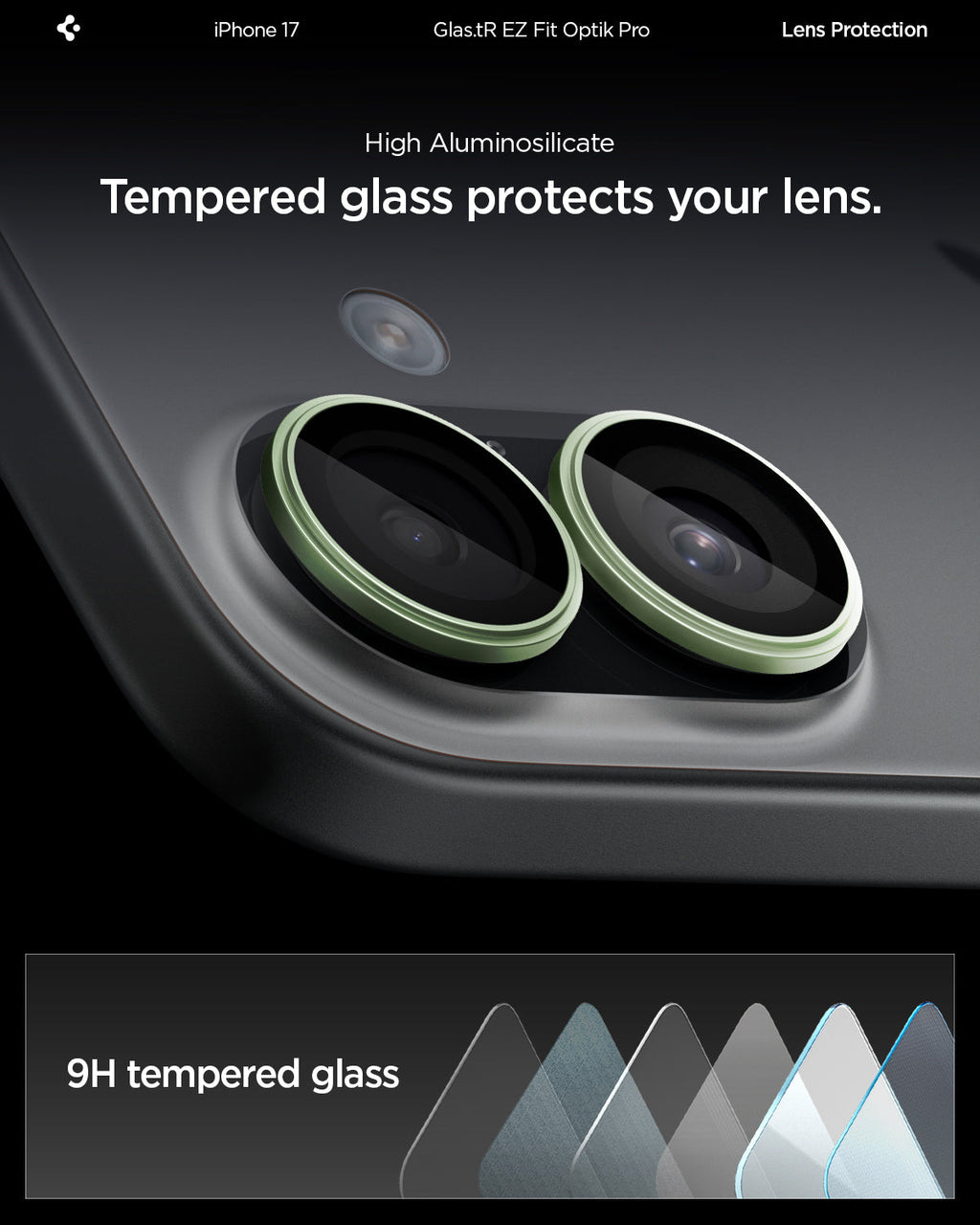 iPhone 17 Series - Optik Pro EZ Fit Lens Protector