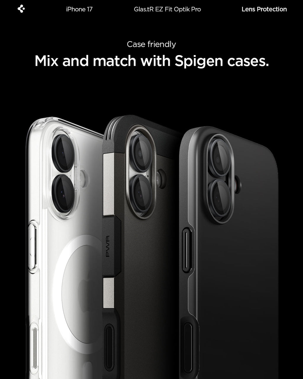 iPhone 17 Series - Optik Pro EZ Fit Lens Protector