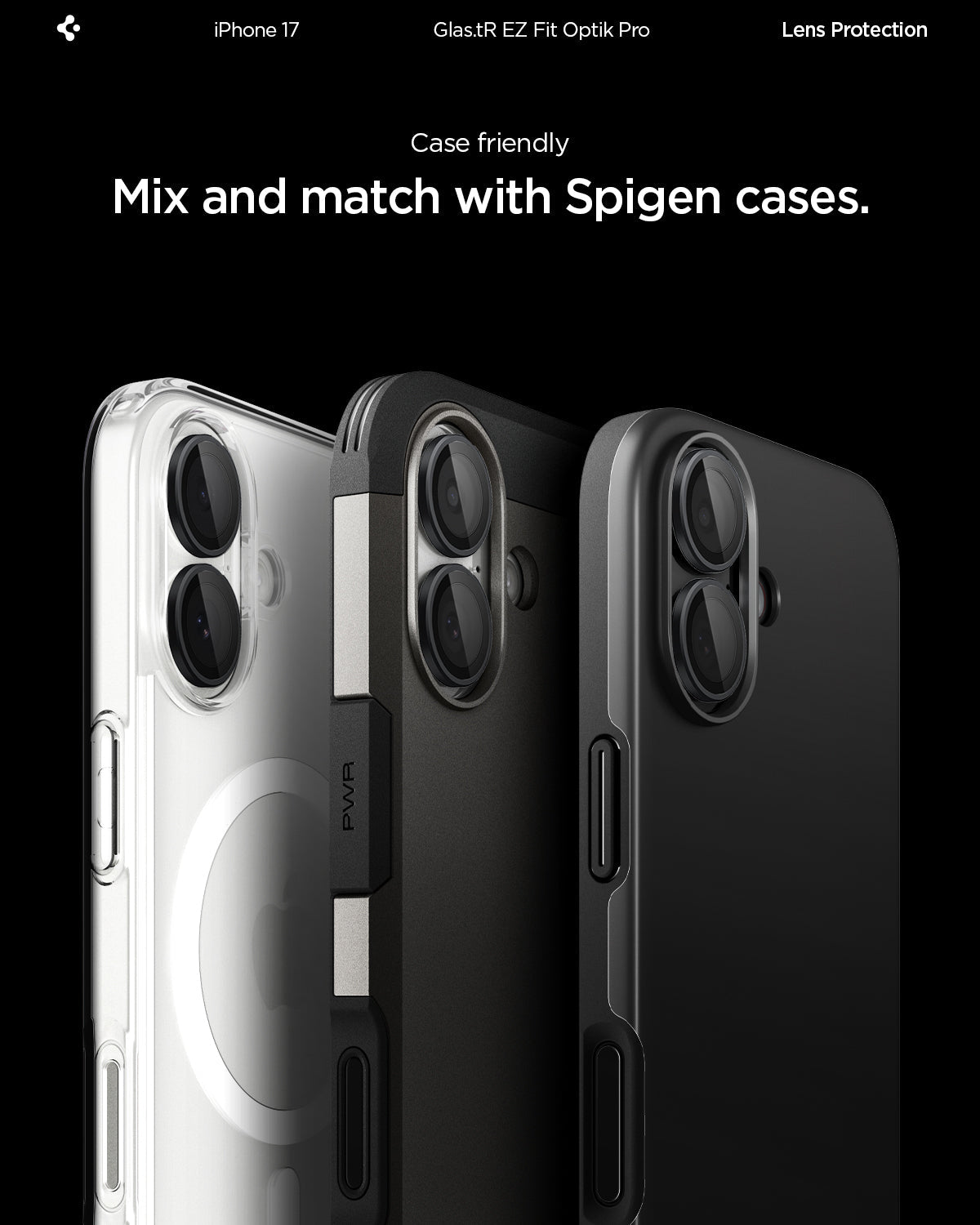 iPhone 17 Series - Optik Pro EZ Fit Lens Protector