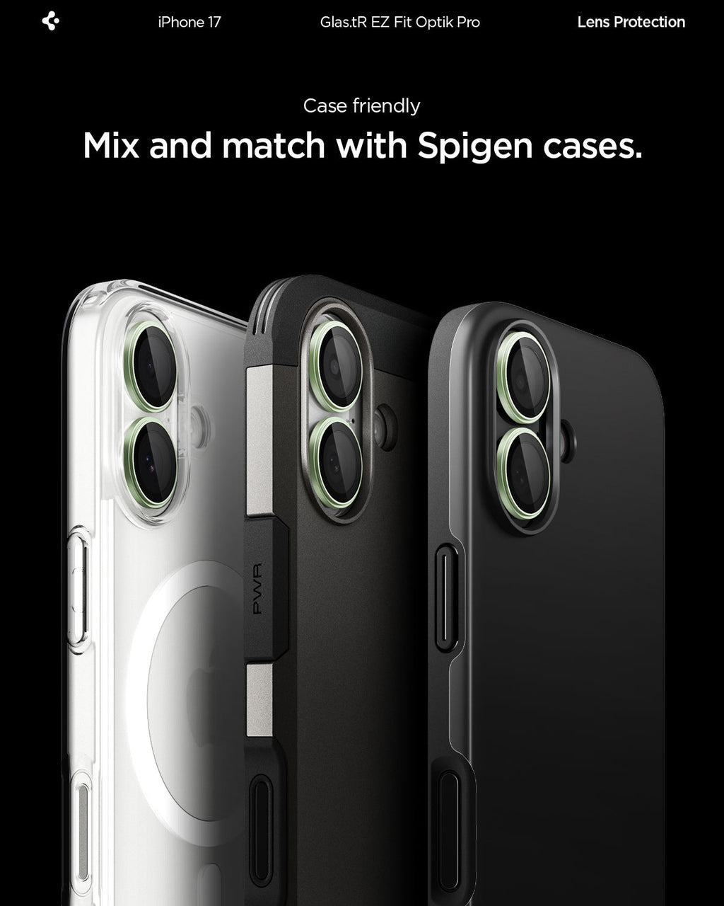 iPhone 17 Series - Optik Pro EZ Fit Lens Protector