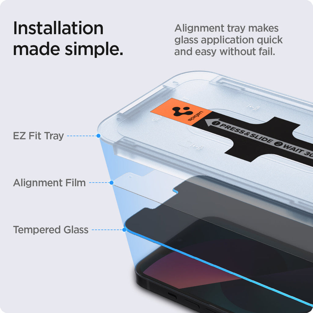 iPhone 13 Series - GLAS.tR EZ Fit Privacy