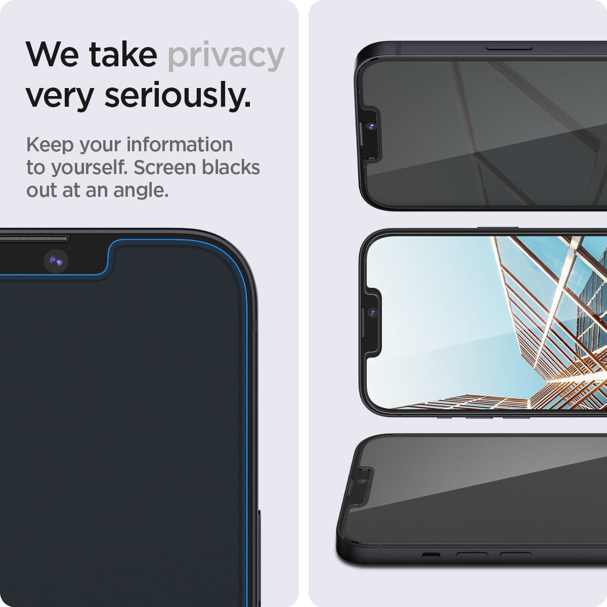 iPhone 13 Series - GLAS.tR EZ Fit Privacy