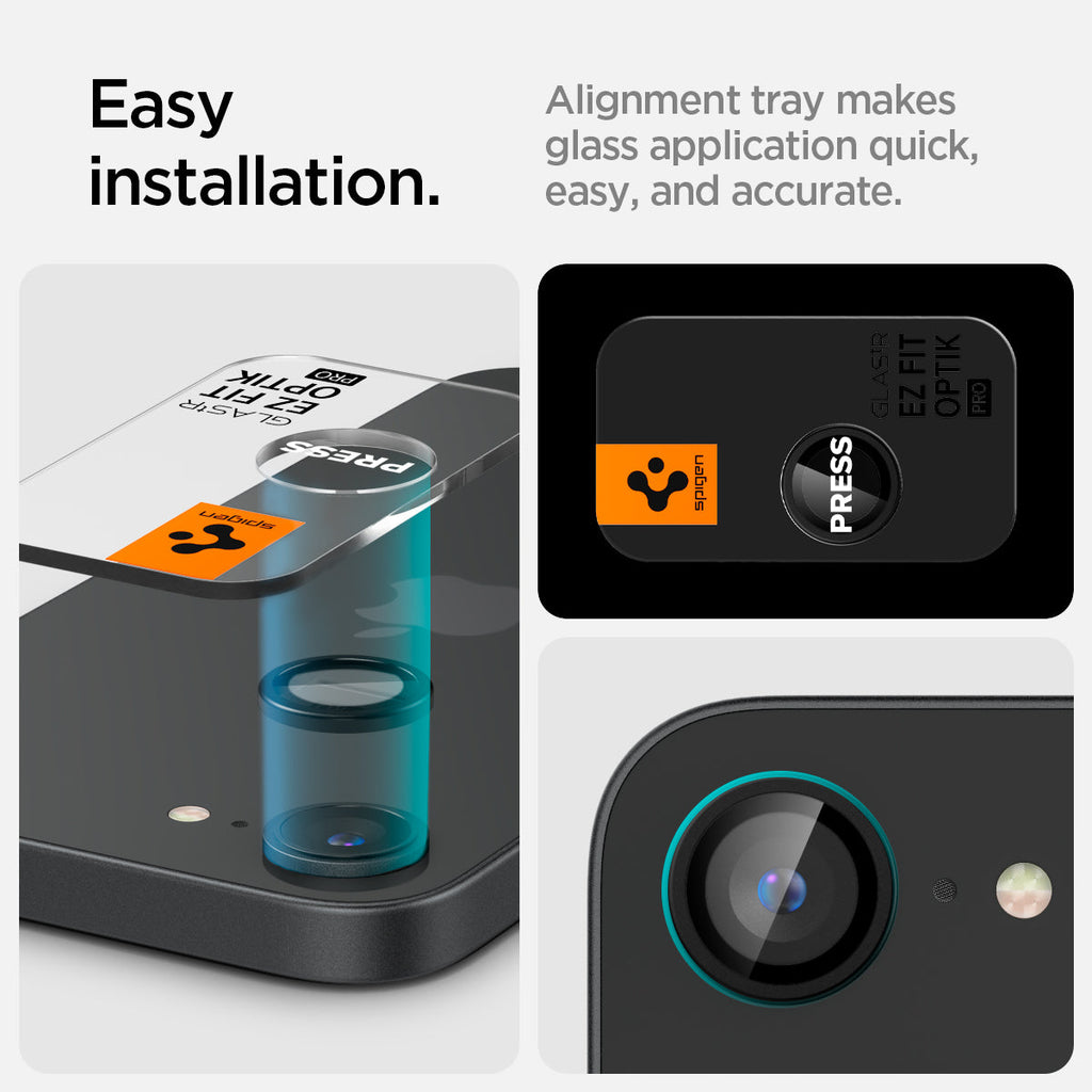 iPhone 16e Series - Optik Pro EZ Fit Lens Protector
