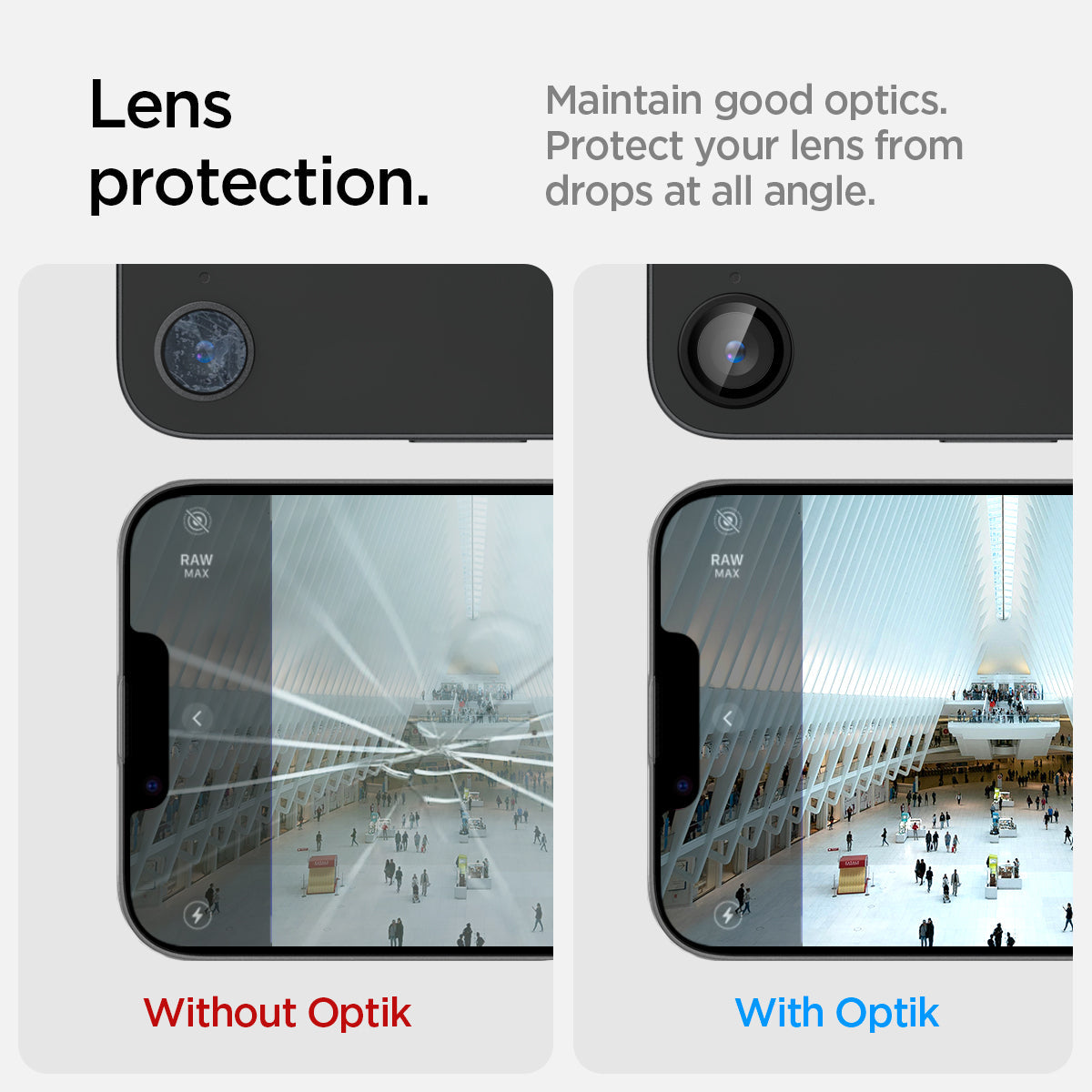 iPhone 17e Series - Optik Pro EZ Fit Lens Protector