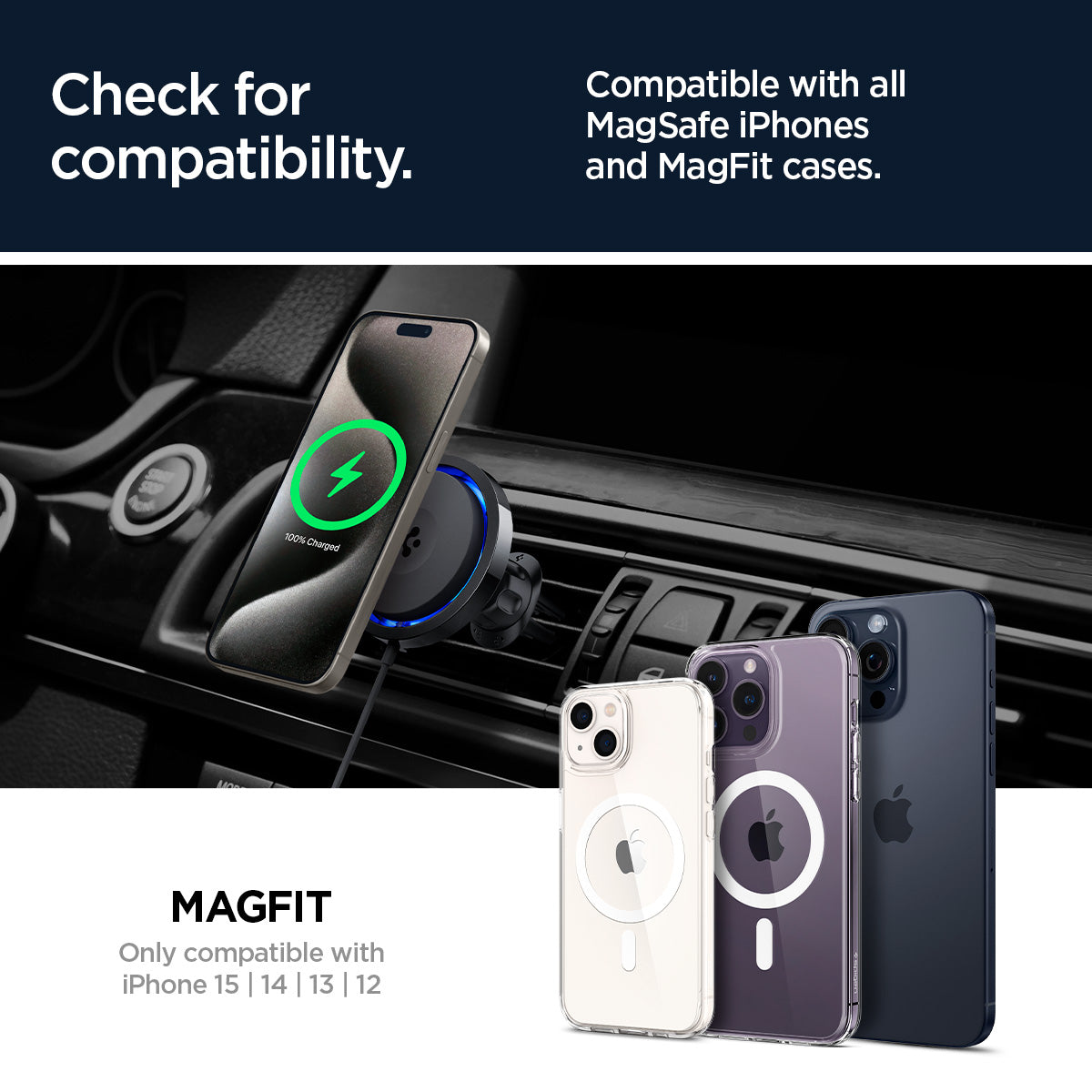 OneTap Pro 3 CryoMax™ Air Vent Car Mount | ITS12WC (Mag Fit)