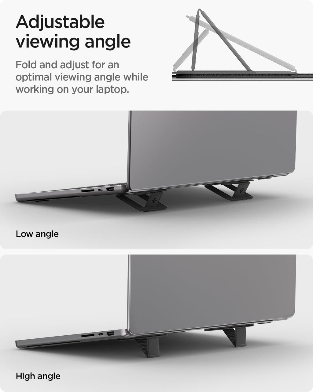 Slim Fold Laptop Stand | Adhesive