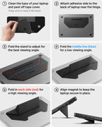 Slim Fold Laptop Stand | Adhesive