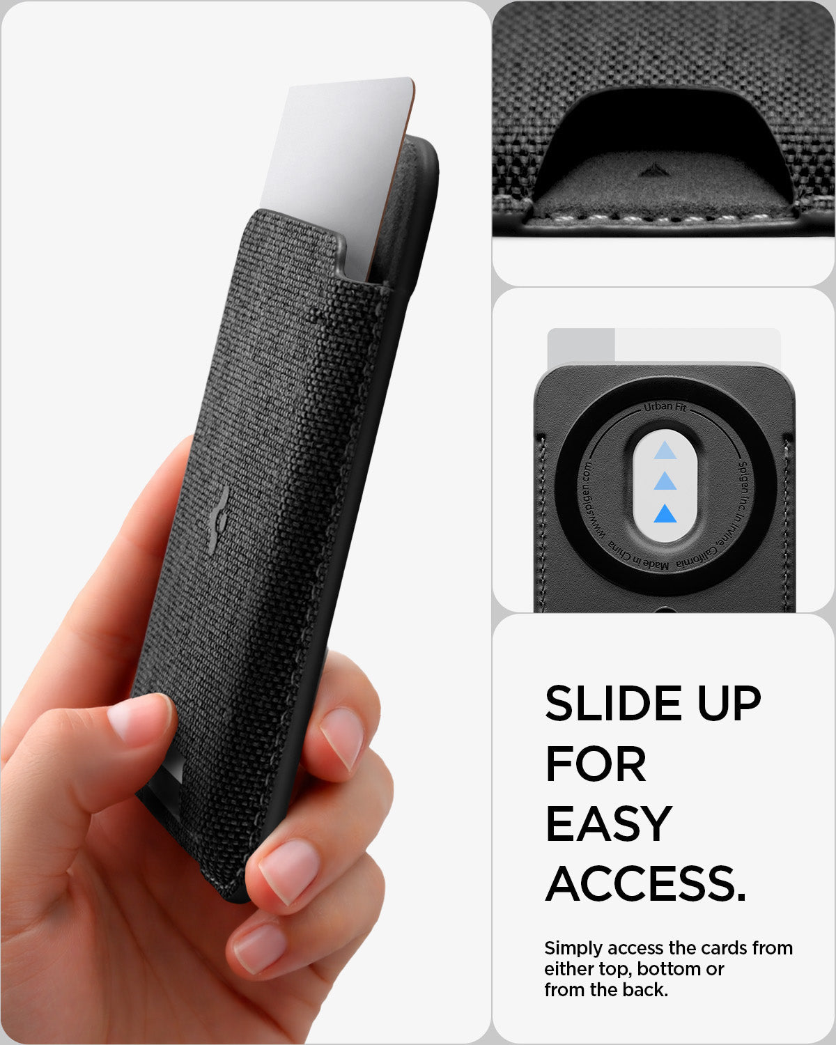 MagSafe Card Holder Urban Fit | 5 Cards (Mag Fit)