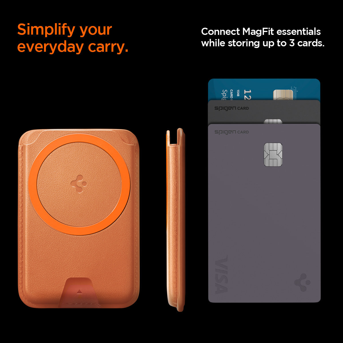 MagSafe Card Holder Valentinus | 3 Cards (Mag Fit+)
