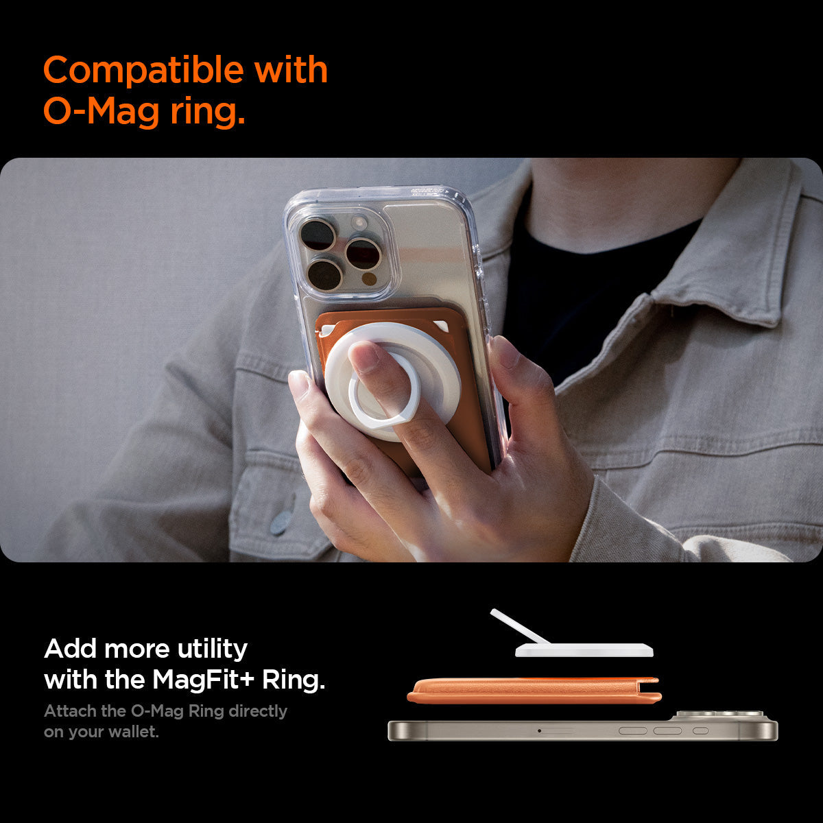 MagSafe Card Holder Valentinus | 3 Cards (Mag Fit+)