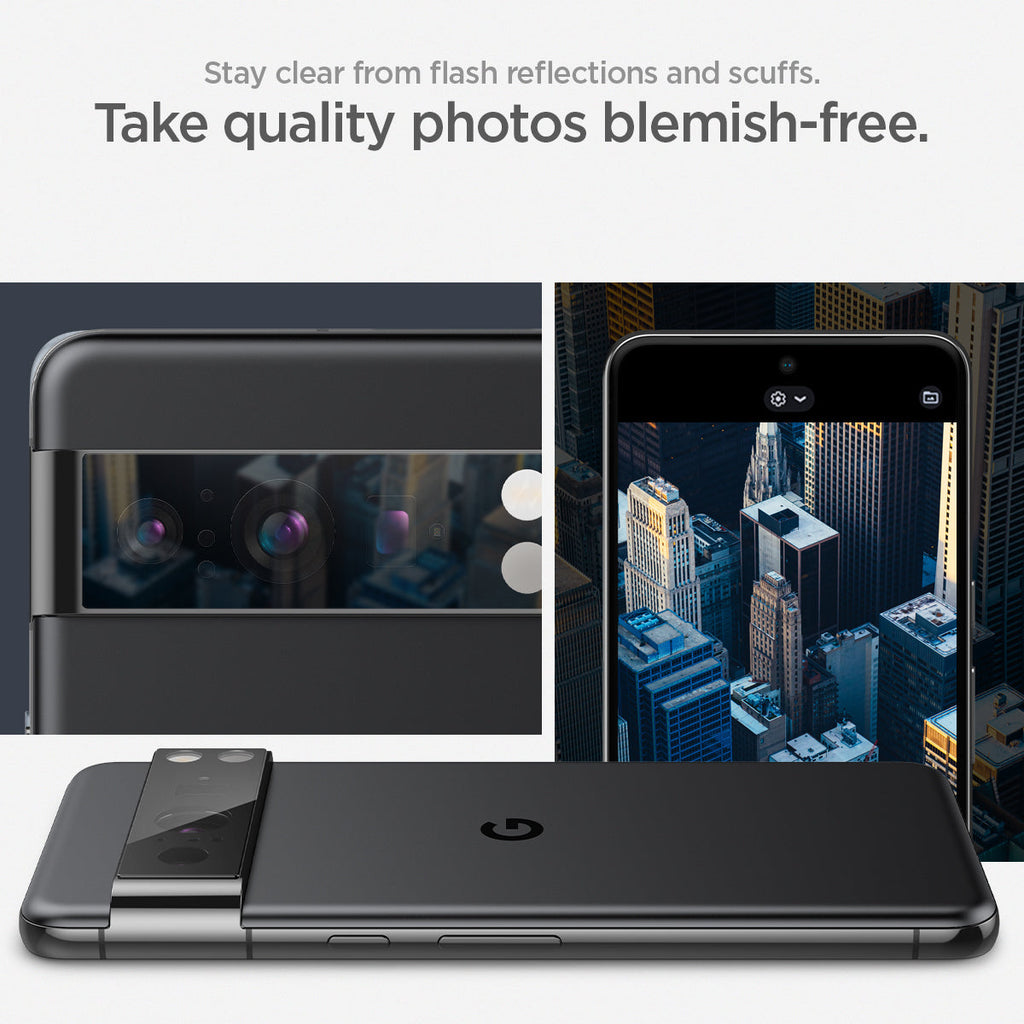 Pixel 8 Series - Optik EZ Fit Lens Protector
