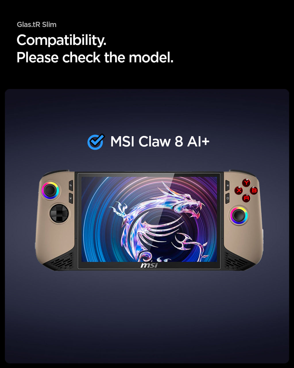 Claw AI+ A2VM Series - GLAS.tR Slim