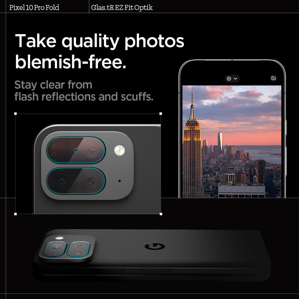 Pixel 10 Series - Optik EZ Fit Lens Protector