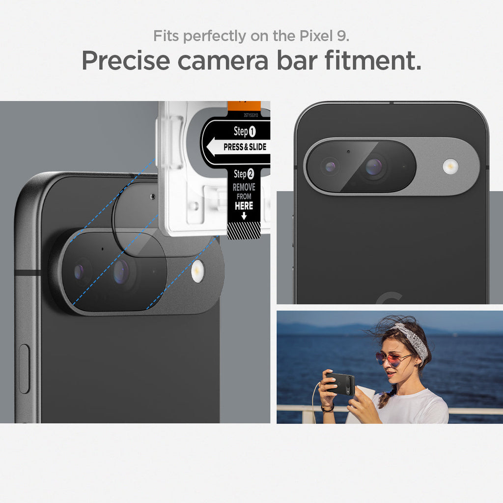 Pixel 9 Series - Optik EZ Fit Lens Protector