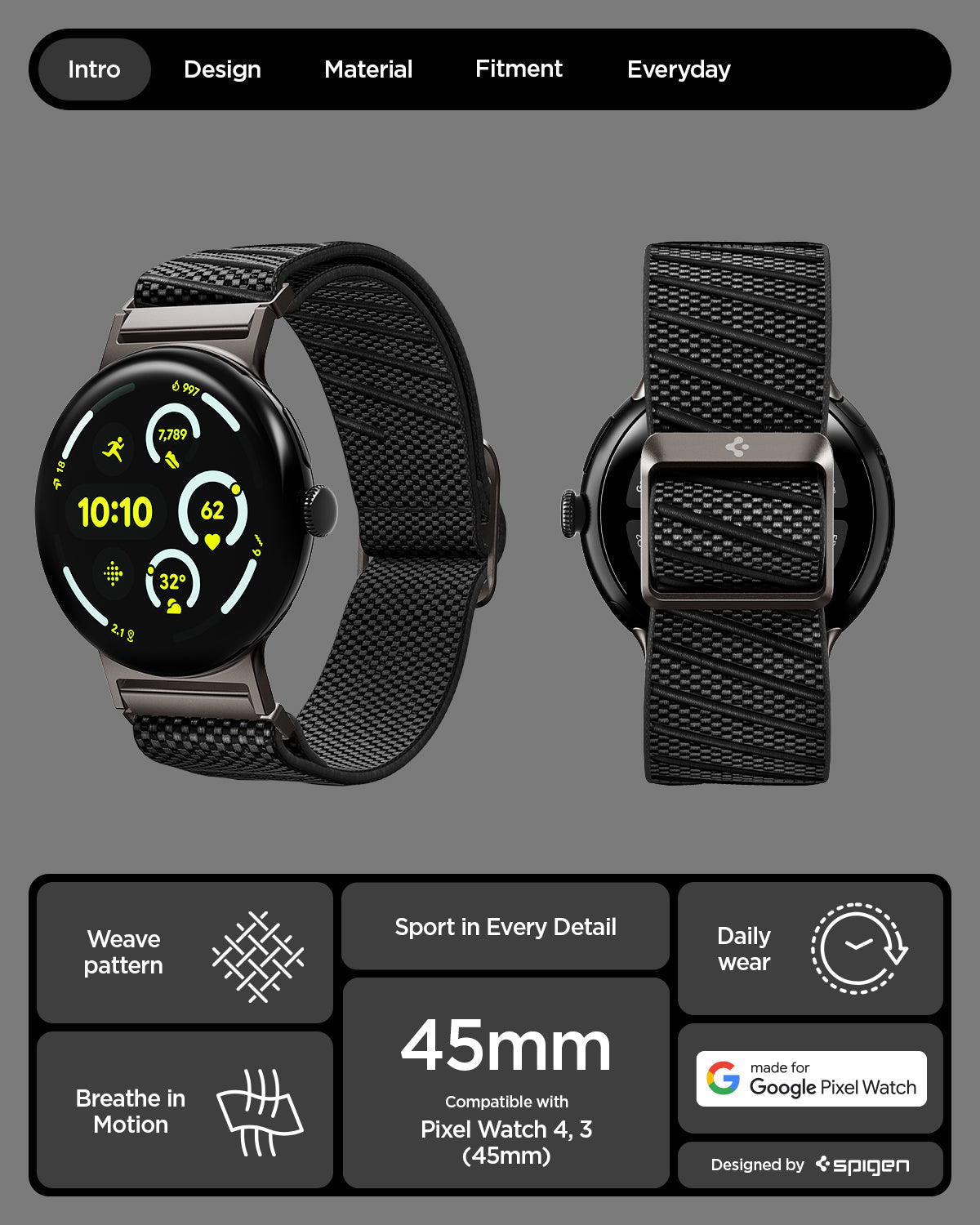 Pixel Watch 4 Series - Lite Fit X