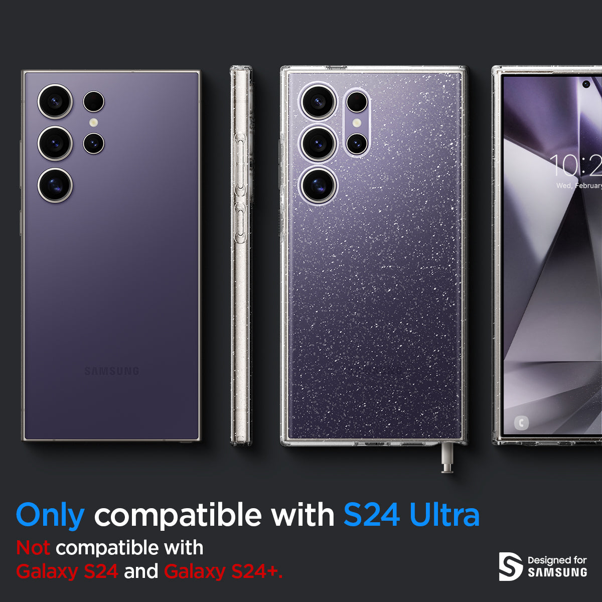 Galaxy S24 Series - Liquid Crystal Glitter