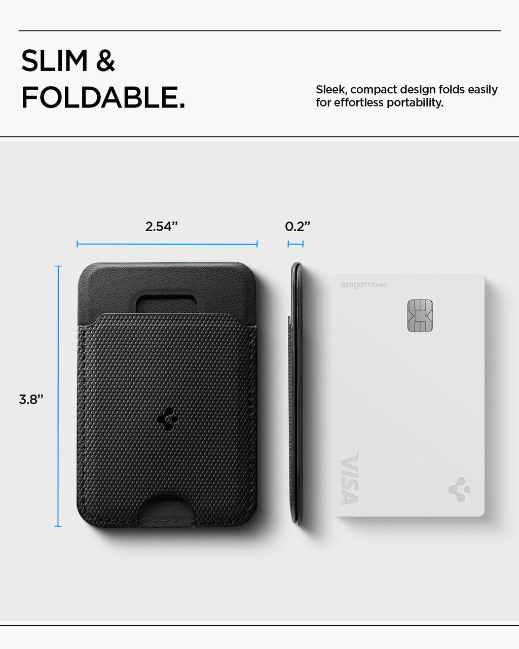 MagSafe Card Holder Slim Fold (Mag Fit) | S314-1