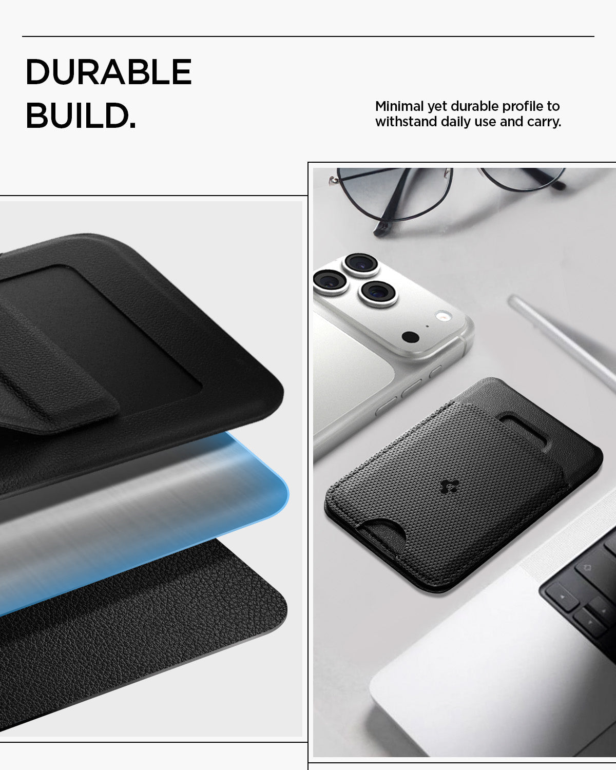 MagSafe Card Holder Slim Fold (Mag Fit) | S314-1