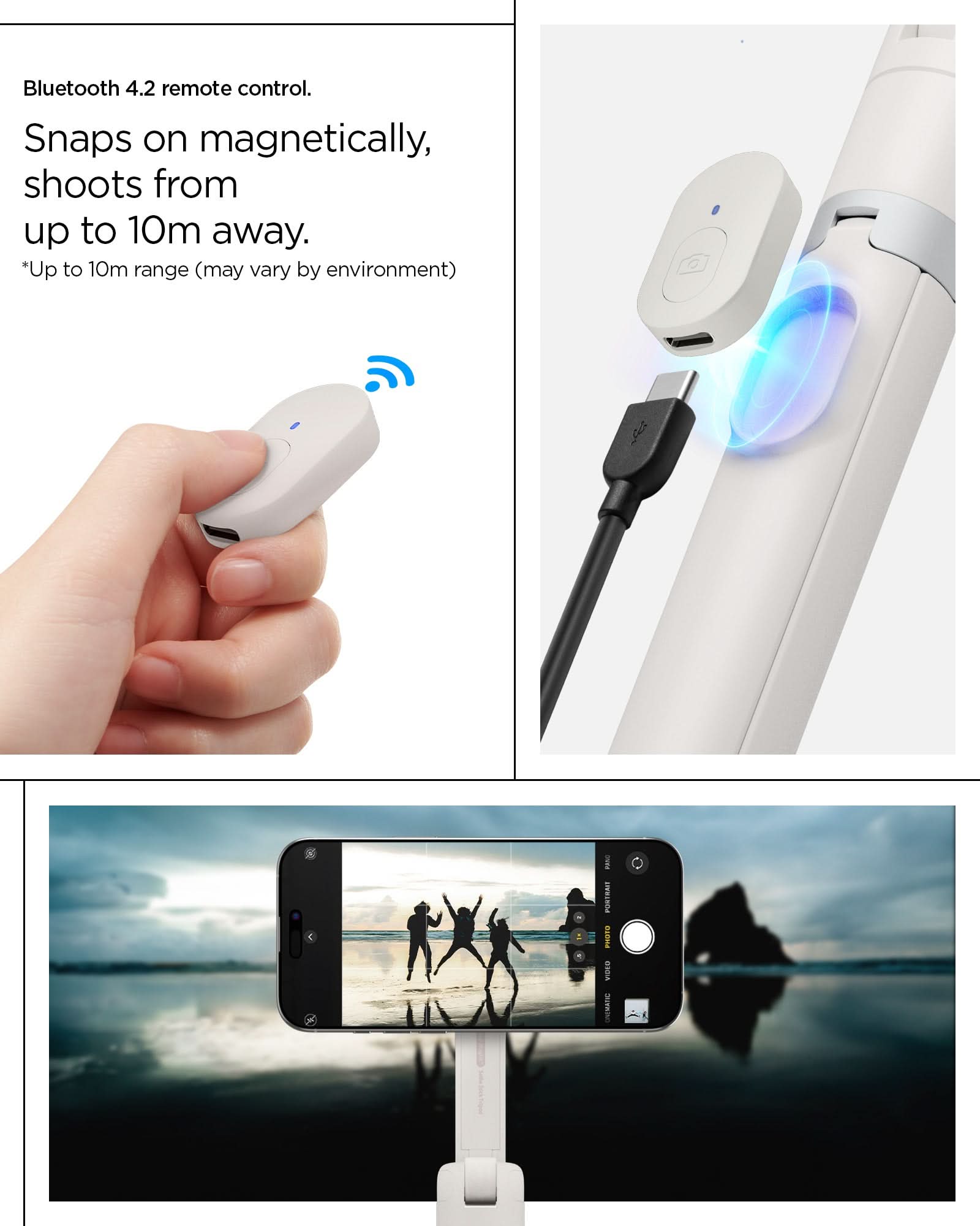 Tripod Selfie Stick (Mag Fit+) | S581W
