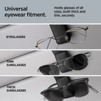Visor Leather Sunglass Holder | SH101