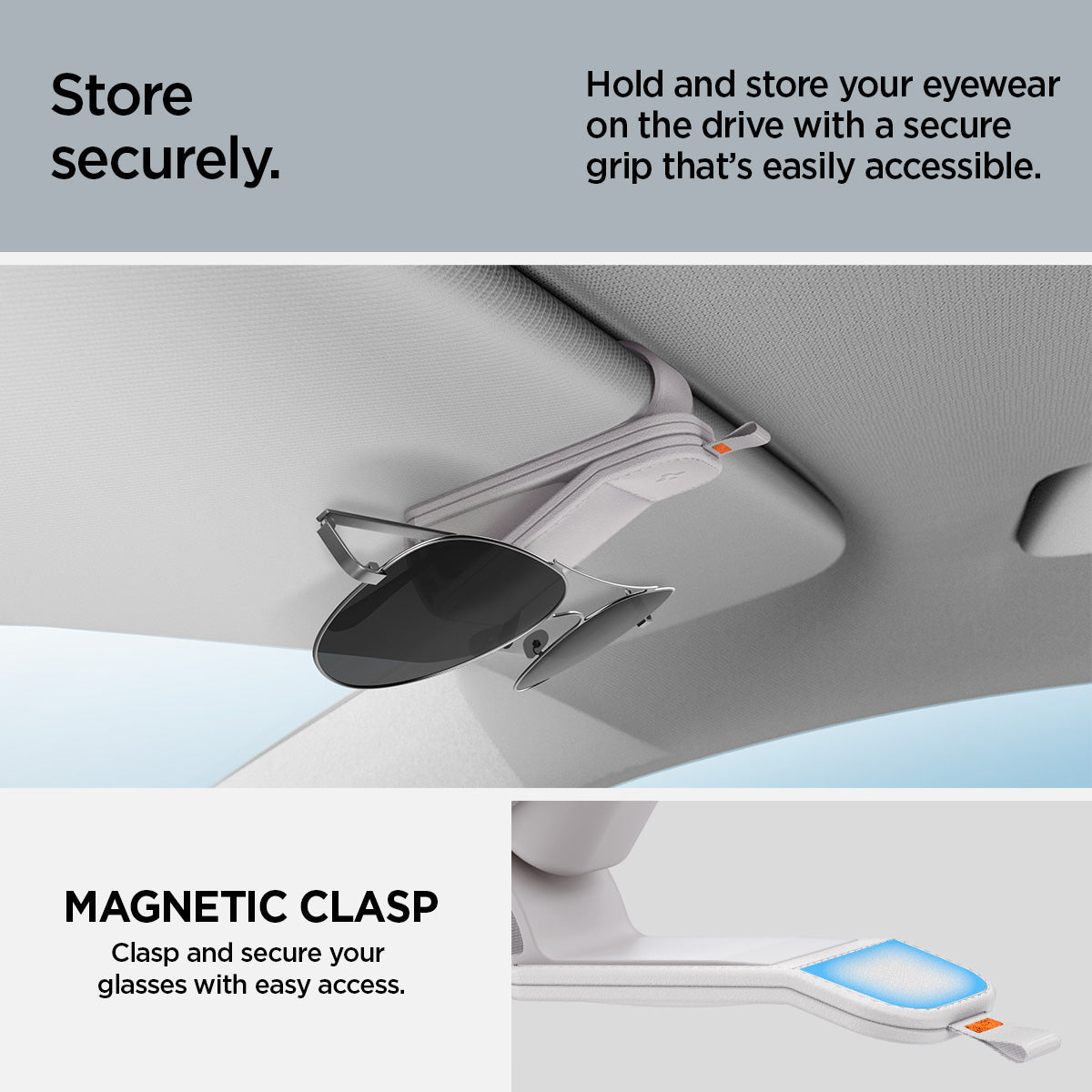 Visor Leather Sunglass Holder | SH101