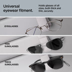 Visor Leather Sunglass Holder | SH101