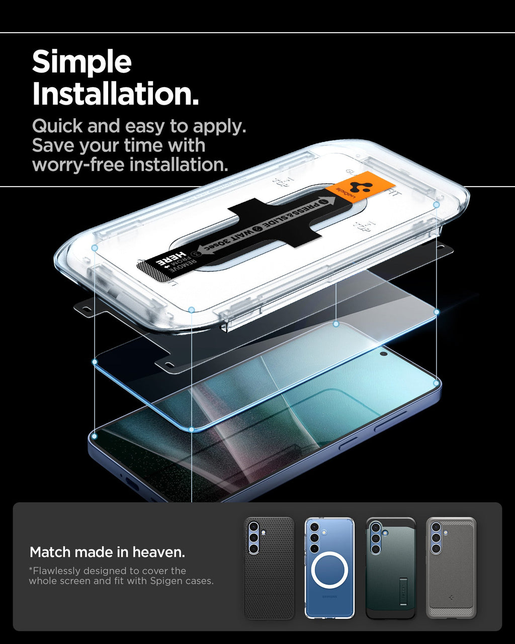 Galaxy S25 Series - GLAS.tR EZ Fit