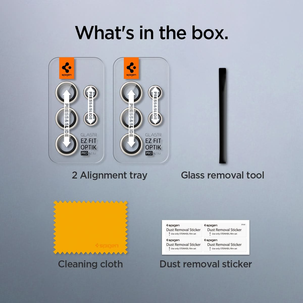 Galaxy S23 Series - Optik Pro EZ Fit Lens Protector