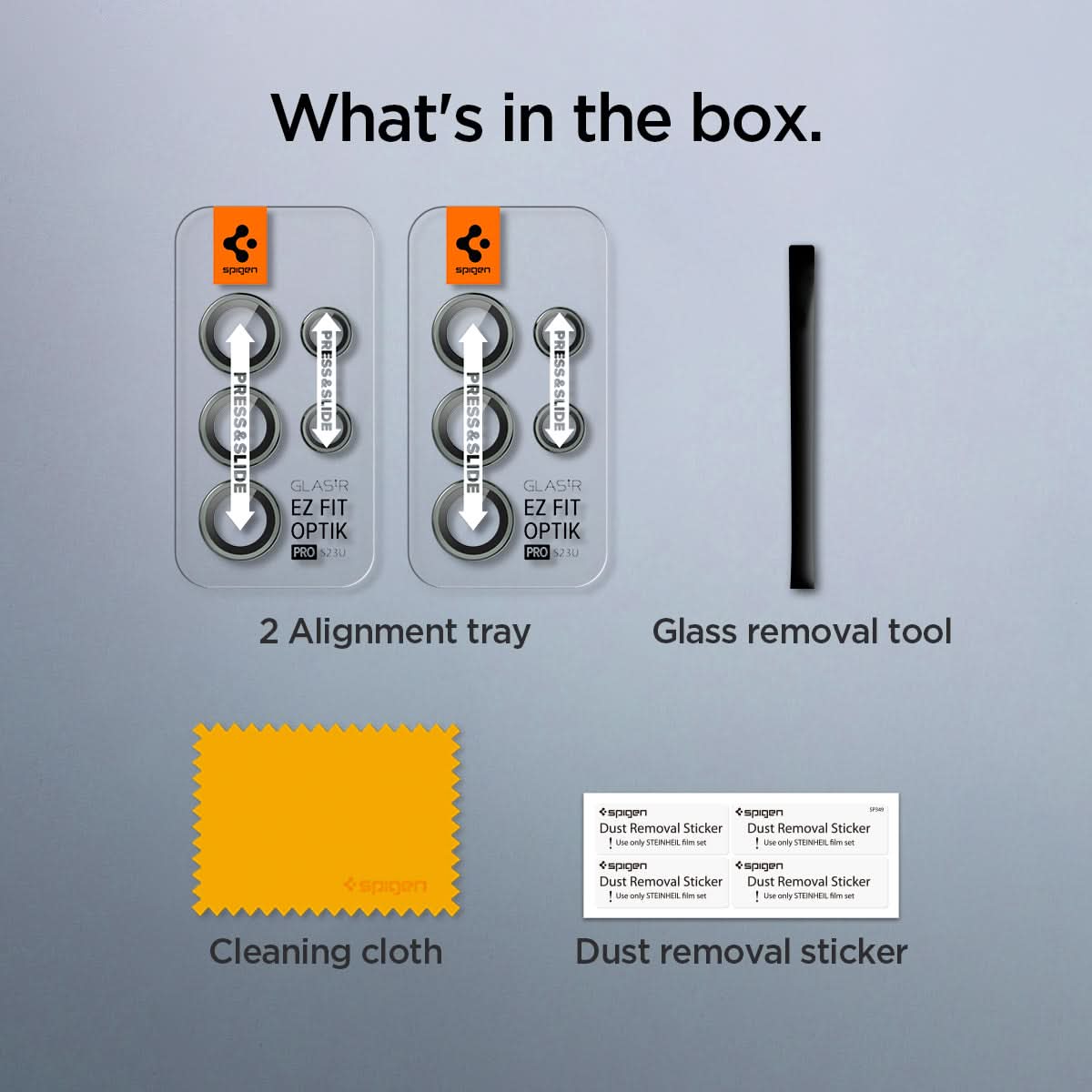 Galaxy S23 Series - Optik Pro EZ Fit Lens Protector