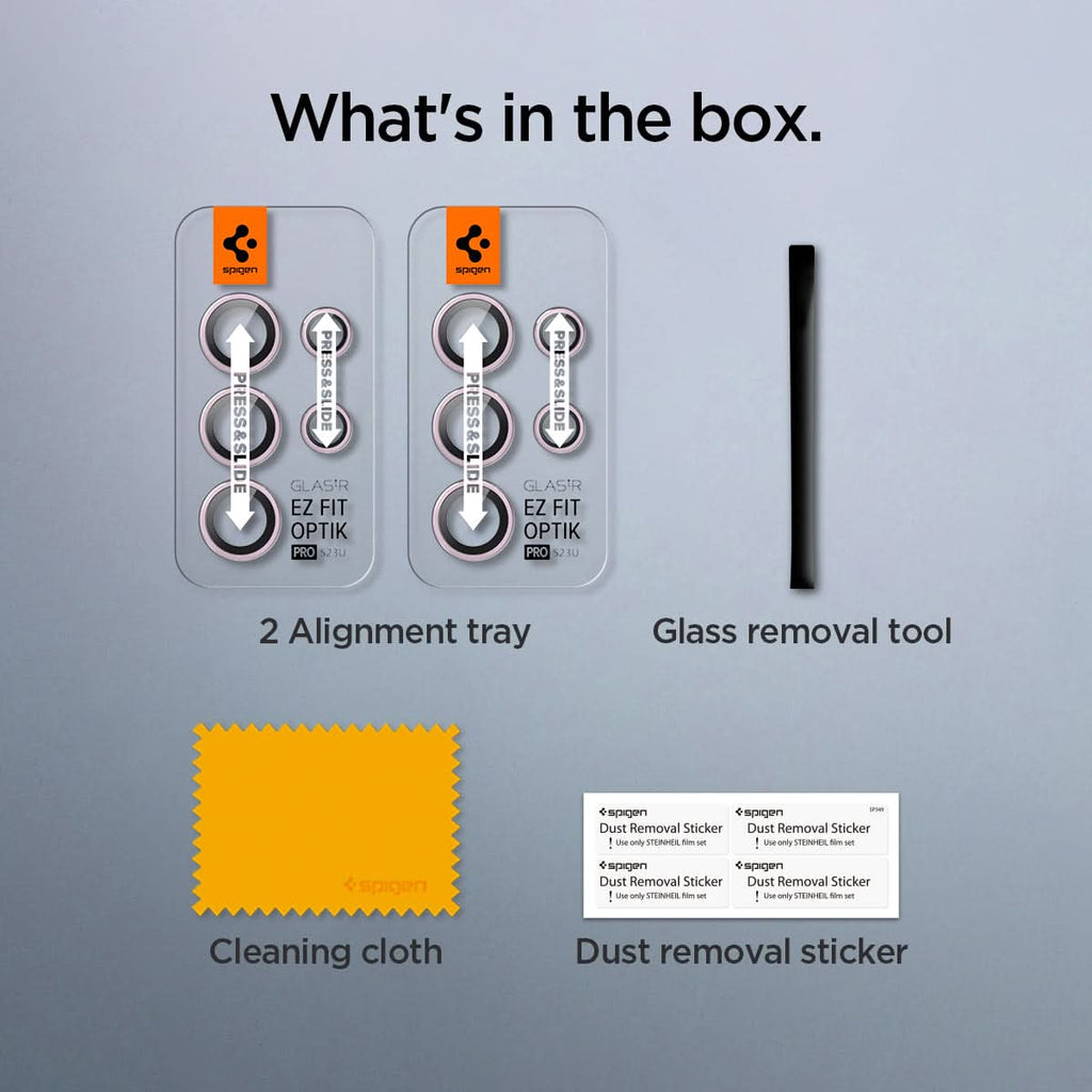 Galaxy S23 Series - Optik Pro EZ Fit Lens Protector