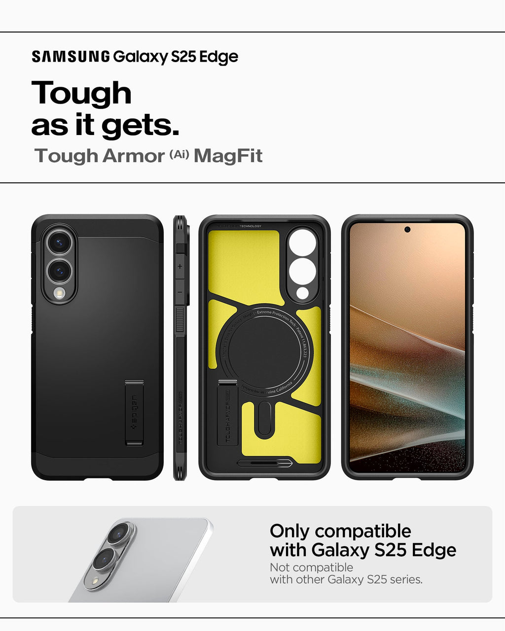 Galaxy S25 Edge - Tough Armor AI (Mag Fit)
