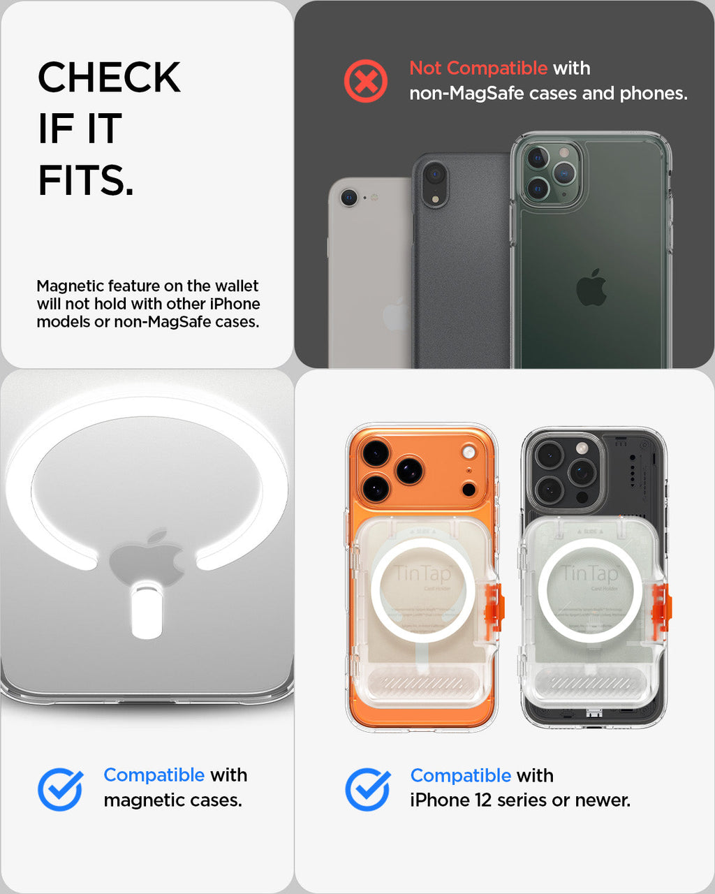 MagSafe Card Holder Tintap (Mag Fit+)