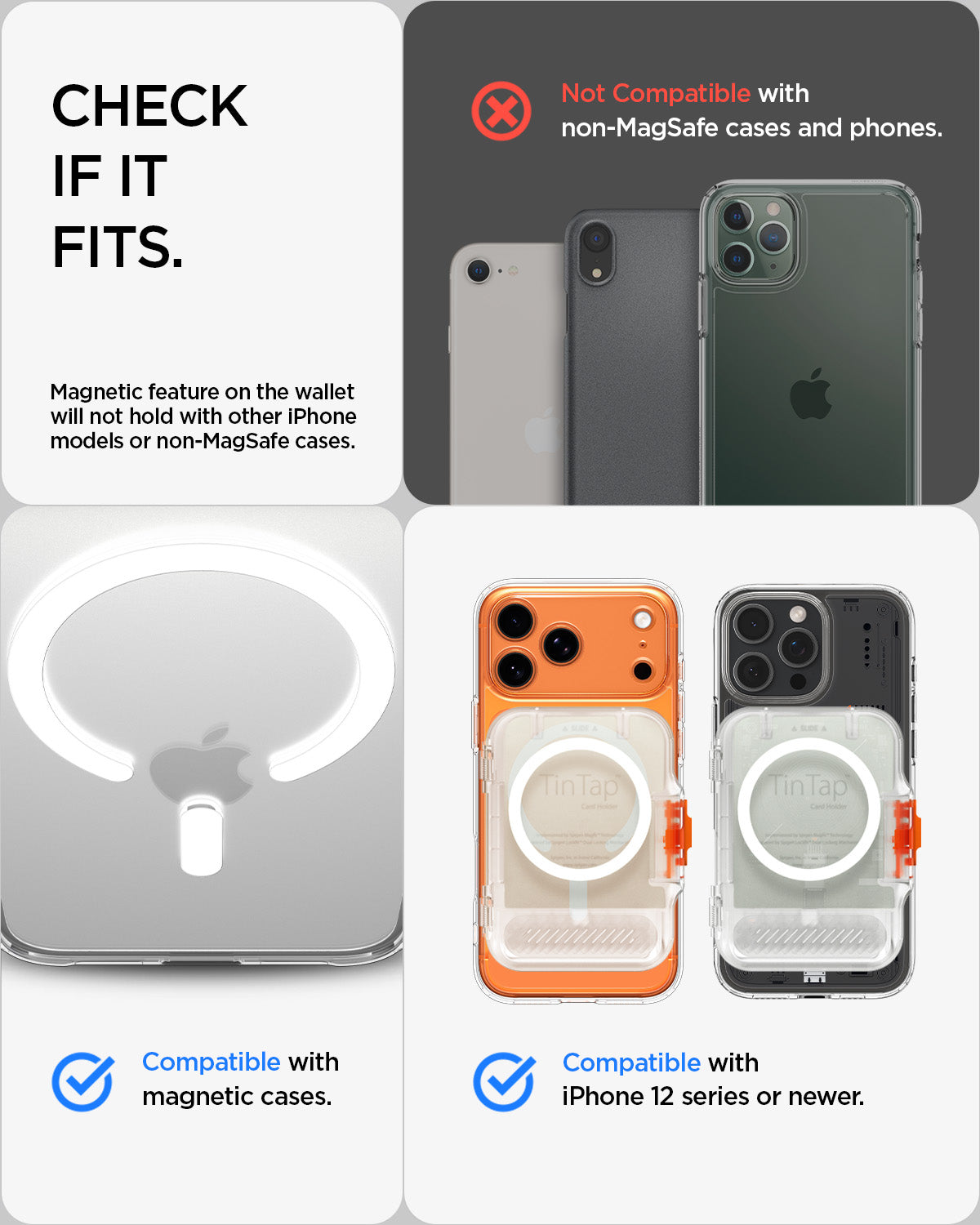 MagSafe Card Holder Tintap (Mag Fit+)