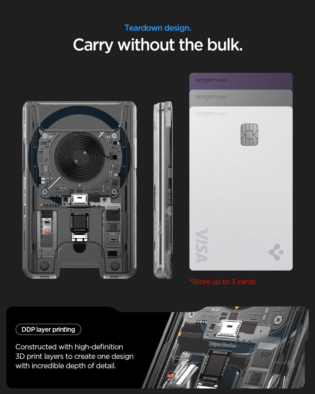 MagSafe Card Holder Ultra Hybrid Neo One (Mag Fit)