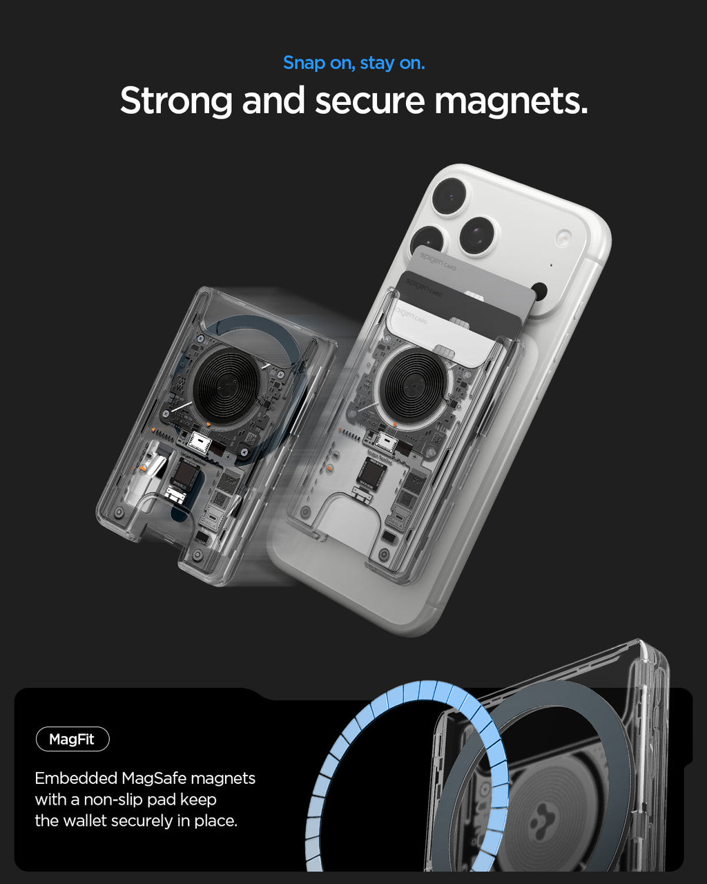 MagSafe Card Holder Ultra Hybrid Neo One (Mag Fit)